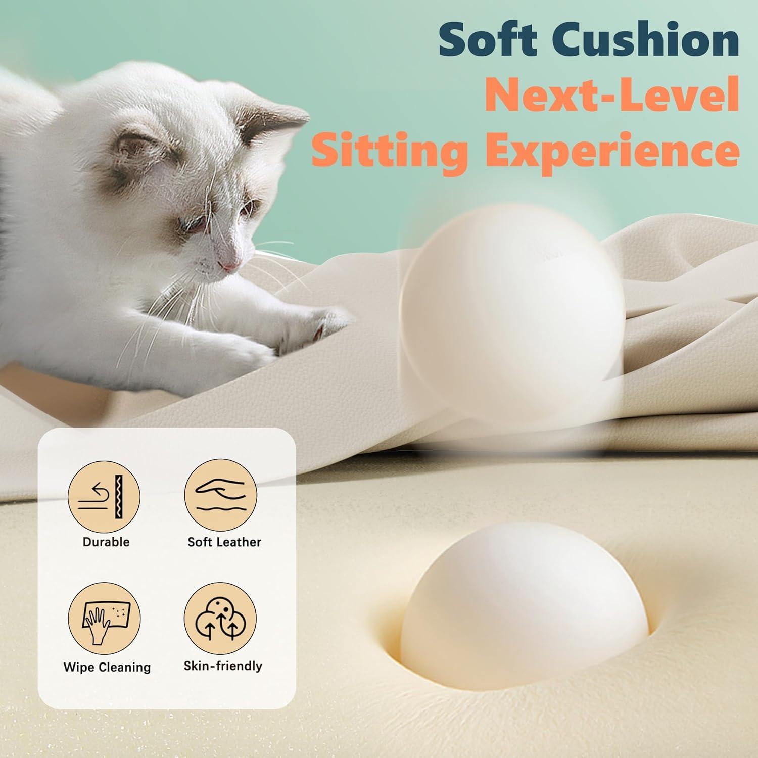 imageGABRYLLY Ergonomic Chair with Footrest Wide Cross Legged Chair with Reversible Armrests 120Tilt Lumbar SupportHeavyDuty Base Big and Tall Executive Chair Plus Black GY82766Ivory