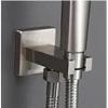 imageGabrylly Brushed Nickel shower holder for 1101D